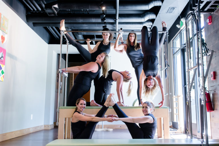 Group Picture (About us Page) THE PILATES BARRE STUDIO